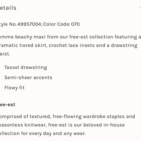 FREE PEOPLE Santa Maria Maxi Dress - Picture 11 of 11